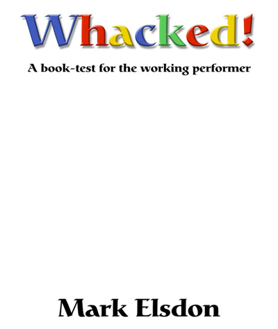 (image for) Whacked Book Test - Mark Elsdon